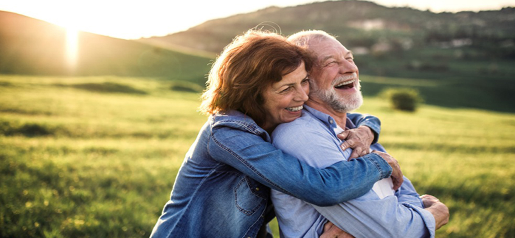 Older Couple in Sunshine